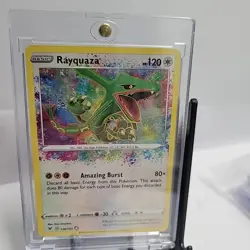 Rayquaza 138/185 : Vivid Voltage NM-M Rare Holo Pokemon TCG In All Touch Case. - Image 1