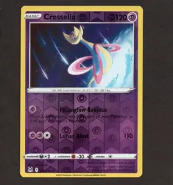 Cresselia 074/196 Reverse Holo Rare Pokemon Lost Origin LP - Image 1