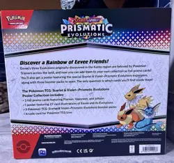 Pokemon TCG SEALED Prismatic Evolutions Poster Box Collection NEW/SEALED - Image 2