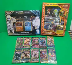 Assorted 18 Sealed Pokemon Booster Packs Lot XY Ancient Sun&Moon Sword&Shield - Image 1