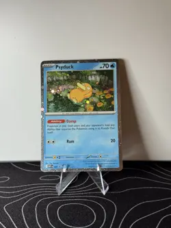 Pokemon TCG Mega Evolutions Psyduck 007 Golduck 008 Black Star Promo Holo - Image 1