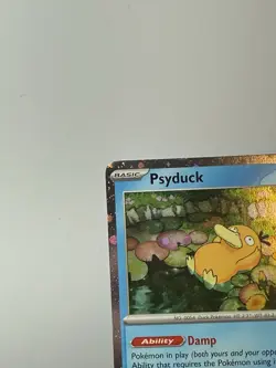 Pokemon TCG Mega Evolutions Psyduck 007 Golduck 008 Black Star Promo Holo - Image 3