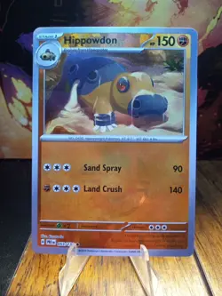 2025 Pokemon Prismatic Evolutions Poke Ball Hippowdon #053 - Image 1