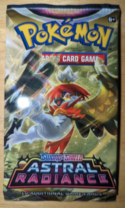 Pokemon TCG Sword & Shield Astral Radiance Loose Booster Pack BRAND NEW SEALED - Image 1