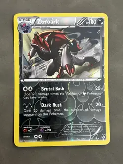 Zoroark 90/113 Holographic Rare Legendary Treasures Pokemon TCG - Image 1
