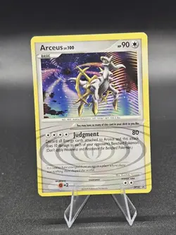 Arceus DP50 Diamond and Pearl Holo Blackstar Promo Pokemon TCG - Image 1