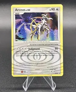 Arceus DP50 Diamond and Pearl Holo Blackstar Promo Pokemon TCG - Image 2