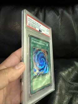 Yu-Gi-Oh! PSA 6 Polymerization LOB-059 Super Rare 1st Edition EX - MT 2002 - Image 3
