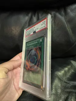 Yu-Gi-Oh! PSA 6 Polymerization LOB-059 Super Rare 1st Edition EX - MT 2002 - Image 4