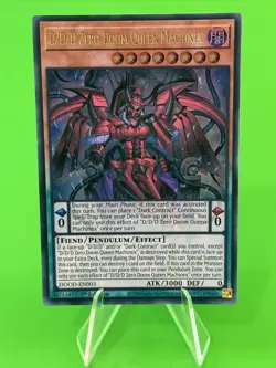 Yu-Gi-Oh Doom Of Dimensions D/D/D Zero Doom Queen Machinex UR DOOD-EN003 NM!!! - Image 1