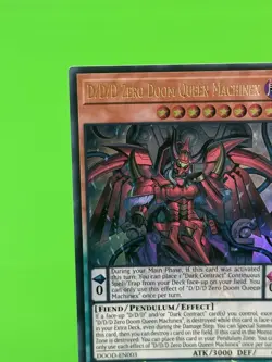 Yu-Gi-Oh Doom Of Dimensions D/D/D Zero Doom Queen Machinex UR DOOD-EN003 NM!!! - Image 4