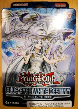 Yugioh TCG Blue-Eyes White Destiny 1st Edition Structure Decks (3 Decks) SEALED! - Image 2