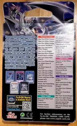 Yugioh TCG Blue-Eyes White Destiny 1st Edition Structure Decks (3 Decks) SEALED! - Image 3