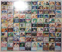 Lot of 100 UNION ARENA Card Set YuYu Hakusho, Idolmaster, NIKKE - Image 1