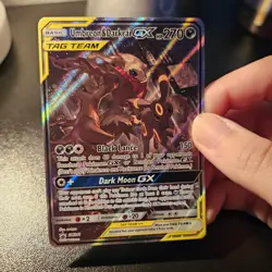 Pokemon Umbreon & Darkrai GX Tag Team Full Art Card - SM Promos SM241 NM - Image 1