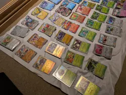 Pokemon TCG 250 Card Lot 8/8 Sealed Winter Advent 2025 Stamp, Vintage, Holos, EX - Image 4