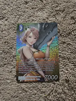 Final Fantasy Tcg Lenna Full Art Foil Single Foward Card - Image 1