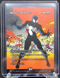 Mystic Confluence #12 FULL ART MTG Spiderman Magic Card Marvel MAR MYTHIC - Image 1