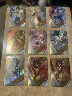 59 Dragonball Heroes Card Lot Non TCG Chinese CCG Cards - Image 2