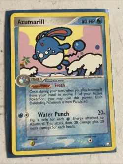 Azumarill - 1/109 - Rare Team Rocket Returns Pokemon TCG Card - MP - Image 1