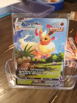 Flareon VMAX SWSH180 Sword & Shield Promo Cards Alternative Art Holo - Image 1