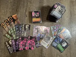 Universus Attack On Titan Card Lot +200 Plus Holo Foils Character Cards - Image 1