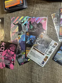 Universus Attack On Titan Card Lot +200 Plus Holo Foils Character Cards - Image 3