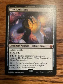 Magic the Gathering MTG The Soul Stone Marvel's Spider-Man Regular Mythic 66 - Image 1