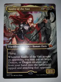 Kaalia of the Vast (Borderless) (0343) Modern Horizons 3 Regular - Image 1