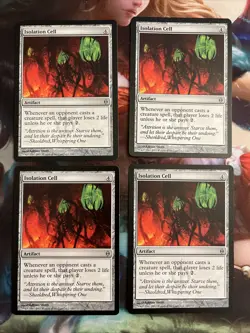 4x Isolation Cell | NM | New Phyrexia | Magic The Gathering | MTG - Image 1