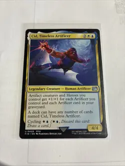 Cid, Timeless Artificer (0409) Final Fantasy Regular - Image 1