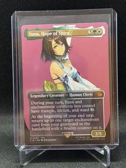 Yuna, Hope of Spira (Borderless) Final Fantasy Regular - Image 1