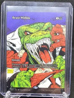 MTG Marvel’s Spider-Man Beast Within (Borderless) #33 Mythic MAR Non-FOIL - Image 1