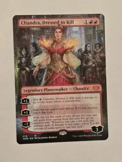 Chandra, Dressed To Kill - Showcase - Crimson Vow - Near Mint - MTG - Image 1