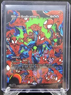 RITE OF REPLICATION 14 mtg NM-M Spider-Man Marvel Universe Mythic Non-FOIL - Image 1