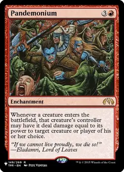 Pandemonium (TPR-149) x1 1x Mystery Booster 2 NM MTG - Image 1