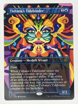 Tishana's Tidebinder (Borderless) R The Lost Caverns of Ixalan 335 NM - Image 1