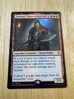 Torbran, Thane of Red Fell Throne of Eldraine Foil - Image 1