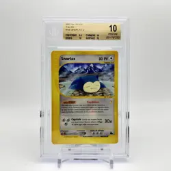 2003 Italian Snorlax #100 BGS 10 Pristine Skyridge Pokemon TCG - Image 1
