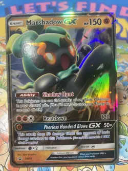 Pokemon TCG Marshadow GX SM Black Star Promo SM59 Promo - Image 1