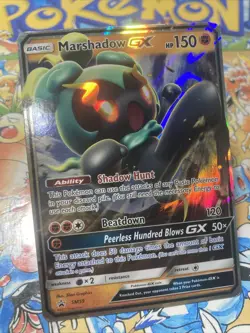 Pokemon TCG Marshadow GX SM Black Star Promo SM59 Promo - Image 2