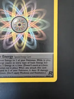 Pokemon Vintage Team Rocket Rainbow Energy Non Holo Rare - Image 5