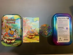 Pokemon TCG: Scarlet & Violet-Prismatic Evolutions Mini Tin - Jolteon (Empty) - Image 1