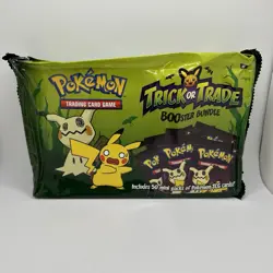 Pokemon TCG: 2023 Trick Or Trade Booster Bundle Brand 50 Mini Packs New Sealed 820650855306 - Image 1