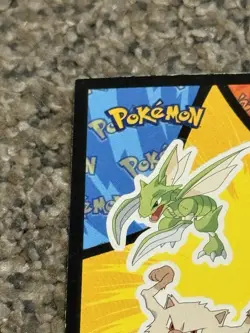 Pokemon Topps Blue Label 1999 Movie Sticker Puzzle Sheet Lapras Snorlax LP - Image 2