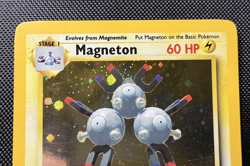 Magneton 009/130 Holo Base Set 2 1999 Pokemon TCG LP w/ Swirl - Image 3