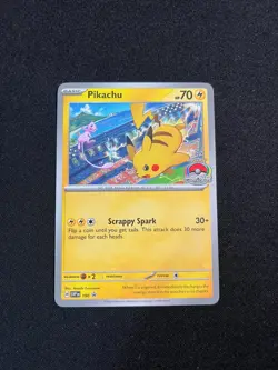 Pikachu SVP 190 World Championships 2024 Promo Pokemon TCG NM Multiple Available - Image 1
