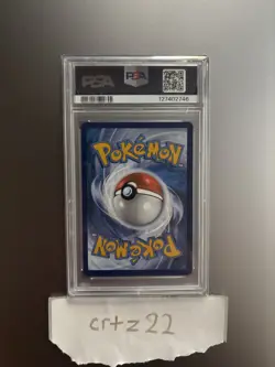 2025 POKEMON WHT EN-WHITE FLARE BLACK WHITE RARE #173 RESHIRAM EX PSA 10 - Image 2
