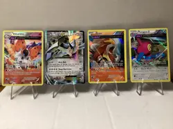 2015 ANCIENT ORIGINS Lot of 4 Lugia EX, Volcarona, Entei & Porygon-Z Pokemon TCG - Image 1