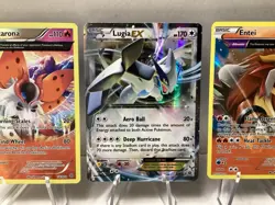 2015 ANCIENT ORIGINS Lot of 4 Lugia EX, Volcarona, Entei & Porygon-Z Pokemon TCG - Image 3